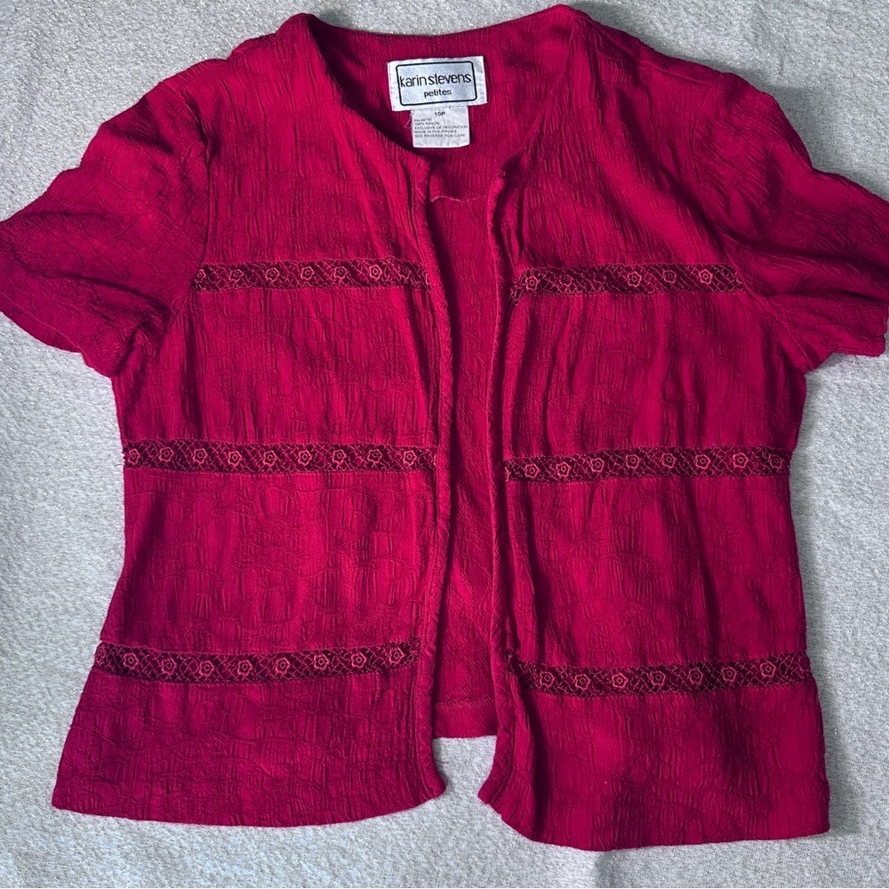 Karin Stevens Vibrant Pink Garment - Picture 1 of 3
